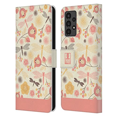 Housse Samsung Galaxy A13 Libellules avec rangements de cartes pour sorties et quotidien