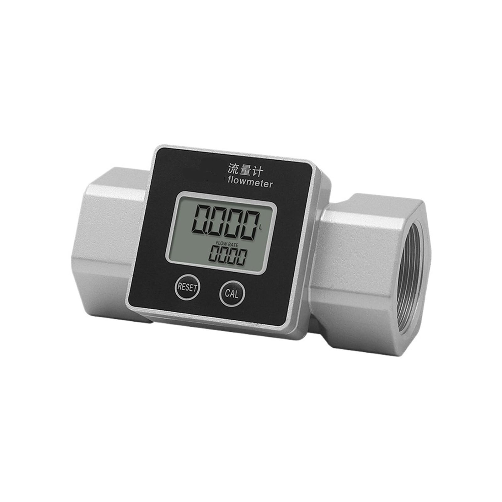 WQGQPXOB Stainless Steel Flow Meter Liquid(W120 1.5" aluminum alloy)