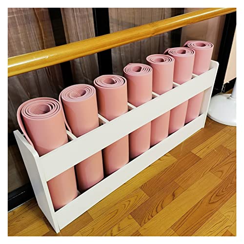 Support tapis de yoga robuste et organiseur sur pied à 7 niveaux