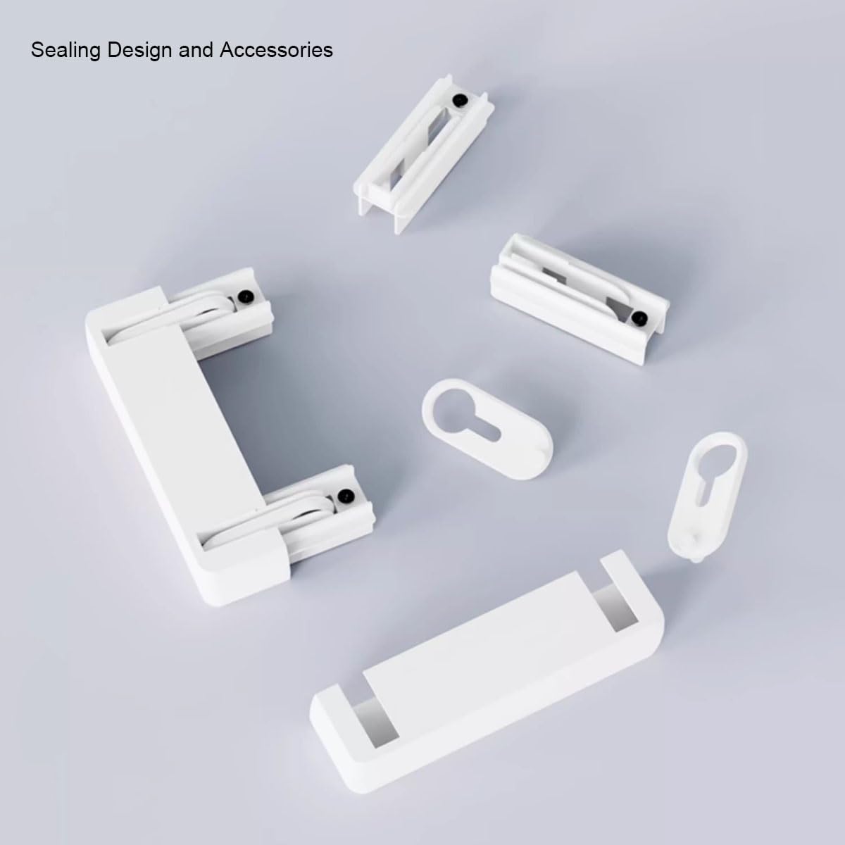 Gardinenschiene 2 Läufig Deckenmontage, Doppelte Vorhangschiene Aluminium, 1 1.6 2 2.4 3 3.6 4 6 8 m Gardinenstange Mit Leiser Gleitfunktion Für Wohnzimmer Schlafzimmer Raumteiler(Schwarz,6m)