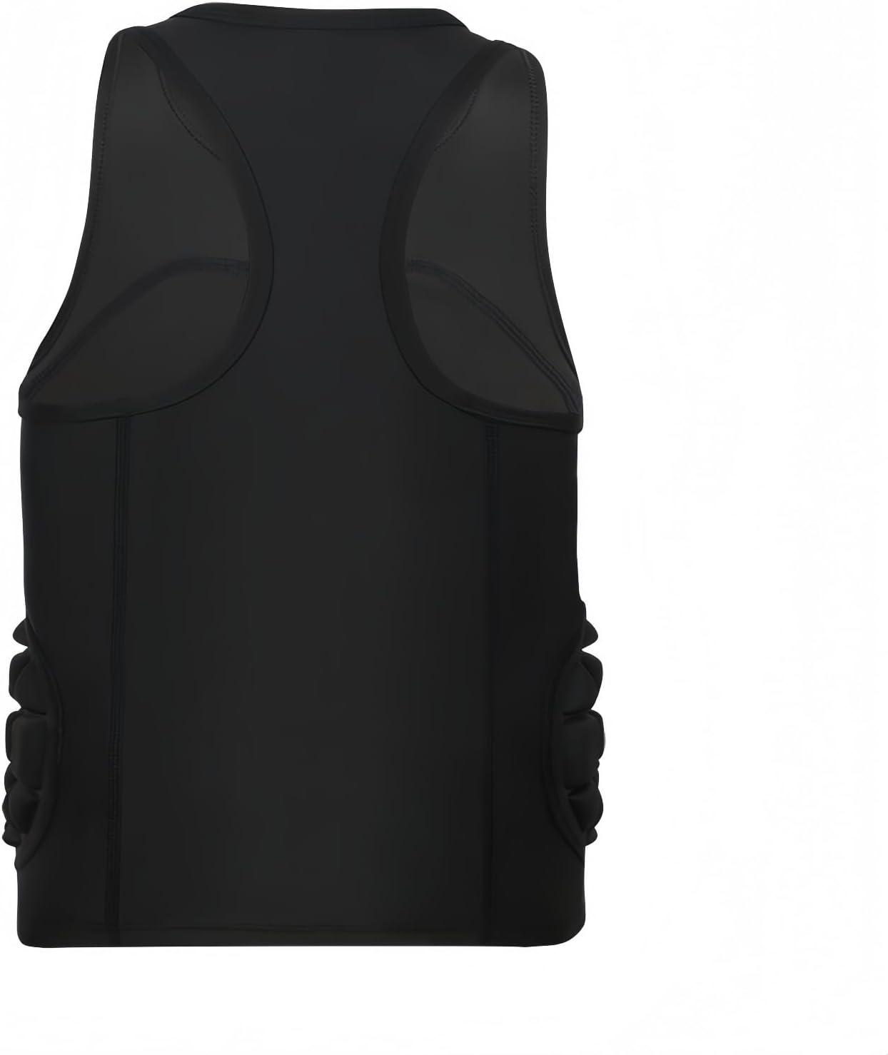 Topeter Kids Chest Protector Vest with Rib Guards for Boys & Girls, Youth Padded Compression Shirt for Football, Baseball - Image 3