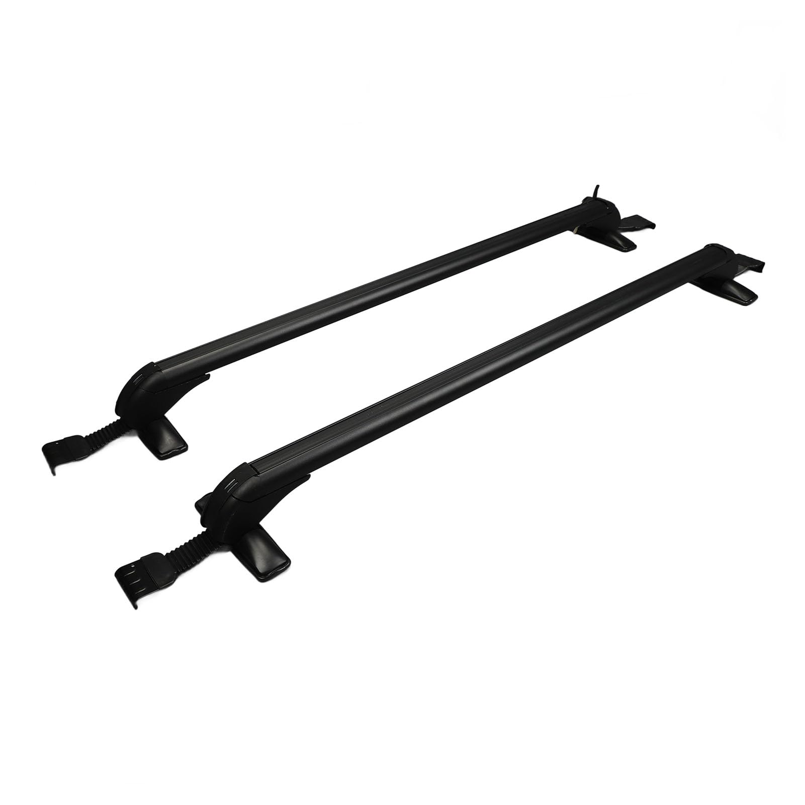 Duokon Portabagagli da Tetto per Auto in Lega di Alluminio, Traverse da 110 Cm, Strumento di Bloccaggio Integrato, Supporto Gratuito per Auto di Piccole Dimensioni Che Trasportano Bagagli, Zaini e