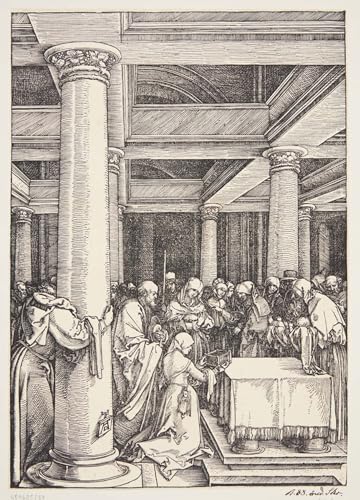 Toile Albrecht Dürer La Présentation au Temple pour decoración mural 60x90