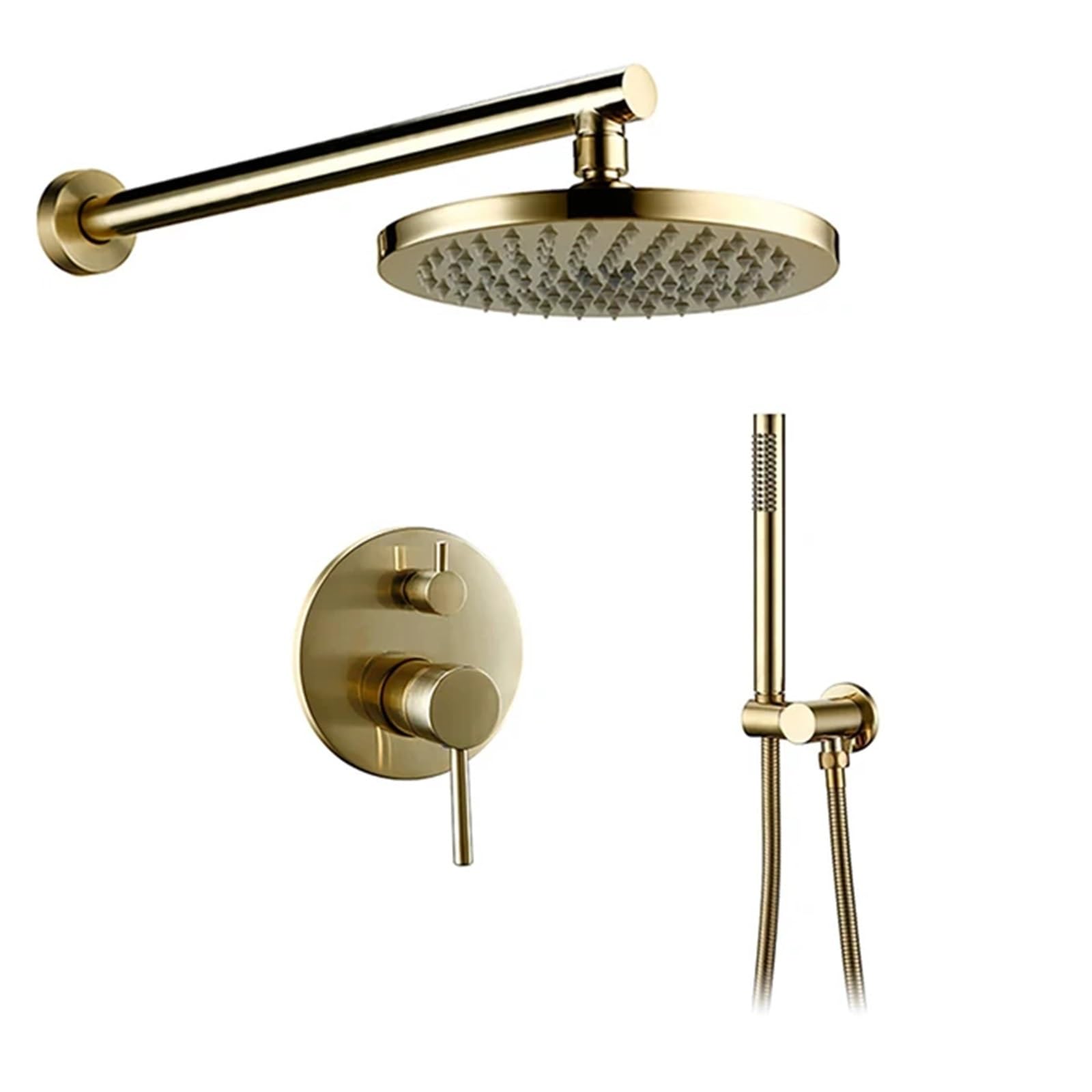Ensemble de robinet de douche anti-calcaire pour régler les variations de température