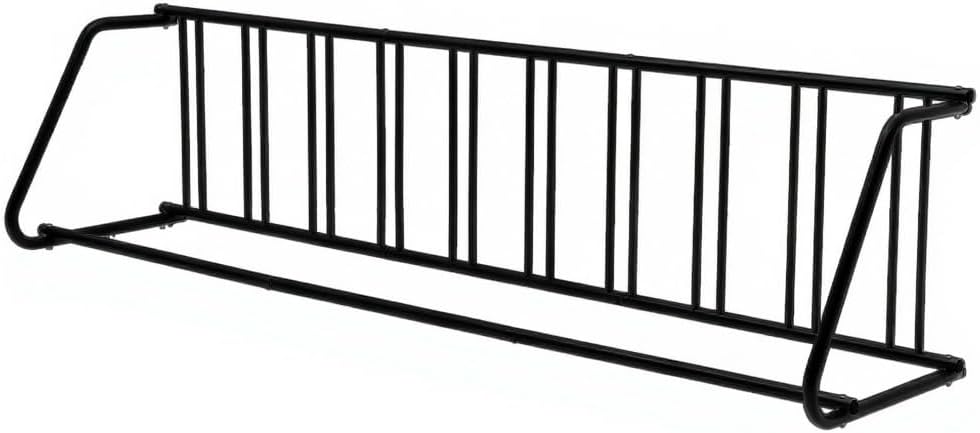Floor Bike Rack,Sigle-Side 10-Bike Rack 122" L,Grid Bike Rack In Ground,Freestanding Bicycle Floor Parking Stand,Stand Bike Racks for Garages Streets Yards Bike Events