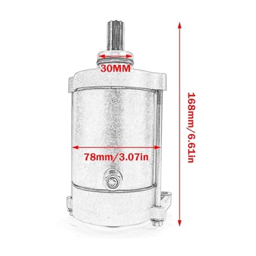 Motor de arranque Solenoide De Arranque Para Moto X8 X-Lander, CForce Tracker 800 1000 XC, Z8 EX Sport, ZForce TRAIL 0800-091000