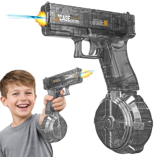Image of Zest 4 Toyz Holi Pichkari Water Gun for Kids Rechargeable Electric Water Gun Long Range High Pressure Spray Holi Watergun for Boys & Girls - Black