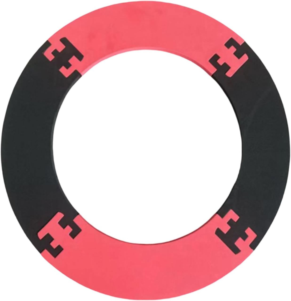 Dart Board Surround Ring, Flocked Noise Reduction Protector, Darts Board Wall Protector Darts Rings Splicing for Soft Steel Tip Bar Home Indoor Outdoor Man Women