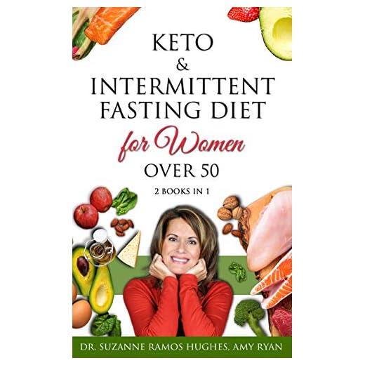 Keto & Intermittent Fasting Diet for Women Over 50: 2 BOOKS IN 1: The Ultimate Weight Loss Diet Guide for Senior Beginners. Reset your Metabolism and Increase your Energy After 50