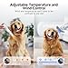 ELS PET Dog Grooming Vacuum & Dryer Kit, 15000Pa Pet Vacuum for Shedding, 2.5L Dust Cup for Dog Grooming Kit, 3 Suction Modes for Dogs and Cats