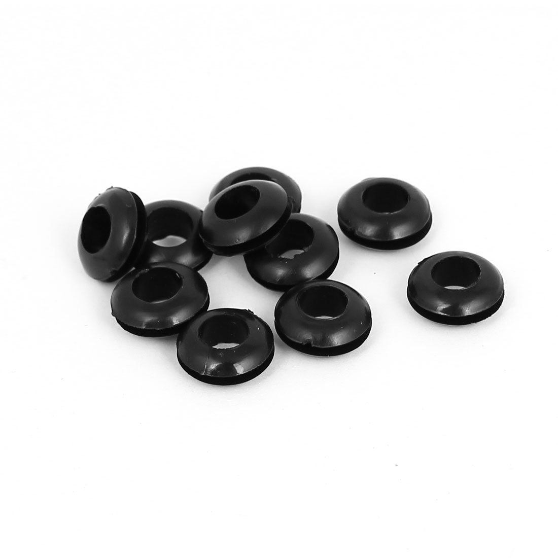 uxcell Rubber Electrical Round Wiring Grommets Gasket 7mm