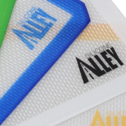 Antihaft-Wachsmatte, Silikon, zum Backen, klein, rechteckig, 12,7 x 10,2 cm, 4 Stück Cover