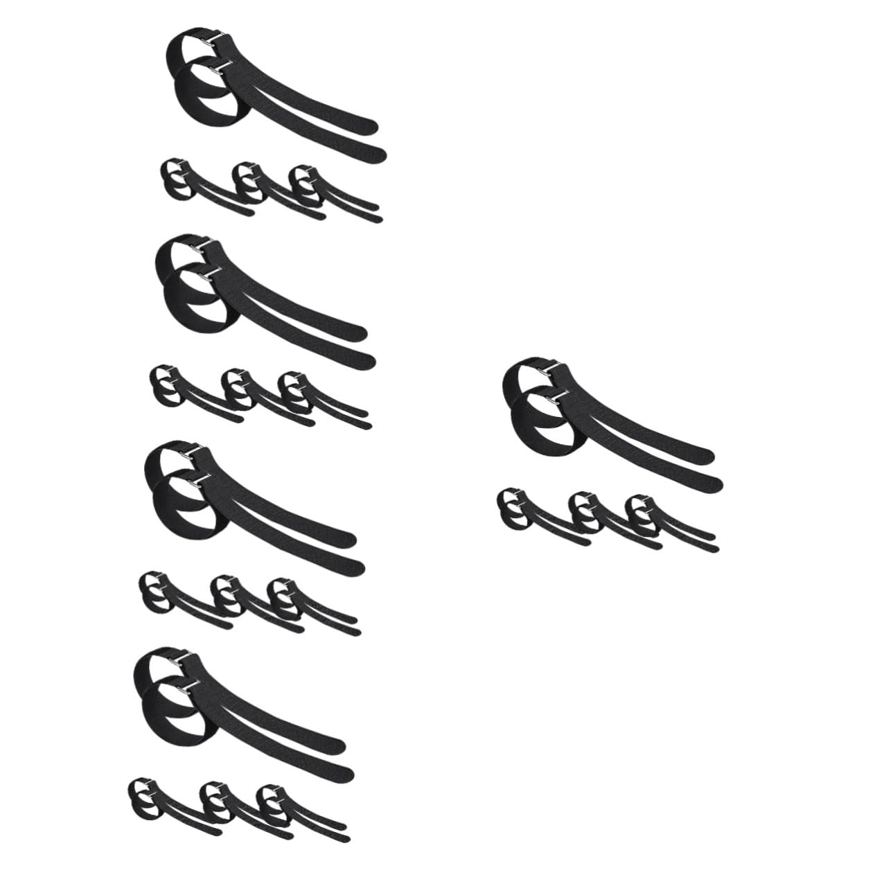 GALPADA 20pairs - Shoe Straps Portable Ice Grippers for Hiking Climbing and Outdoor Activities Fits Boots Sports Shoes Casual