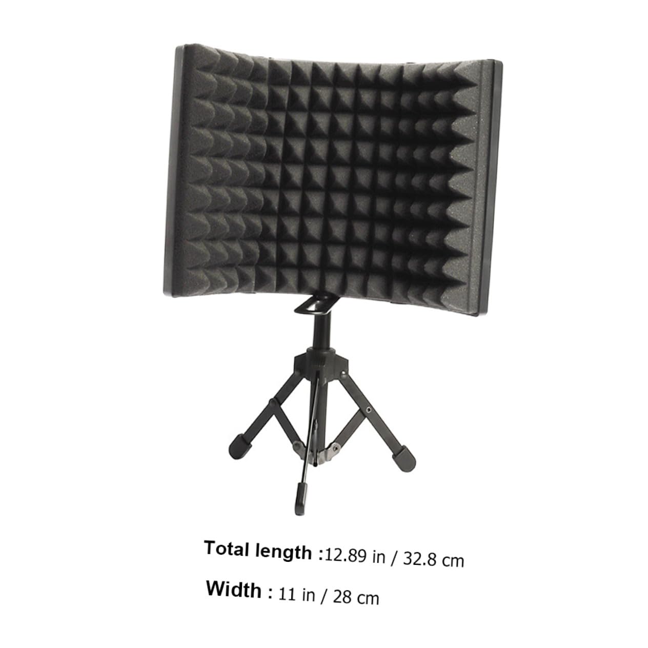 GALPADA Mikrofon Popfilter mit Windschutz aus Schwamm und Metall Einfache Installation Drei Stück Kombination für Studioaufnahme und Computeraufnahme