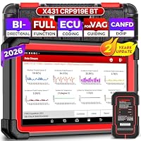 LAUNCH X431 CRP919E BT OBD2 Diagnosegerät auto,2026 OE-Level Alle Systemdiagnose &Bidirektionale Steuerung,kfz tester mit 45+ Reset-Services,ECU-Kodierung,für VAG Geführte,FCA,CANFD+DOIP,2Jahre Update – Ansicht 1