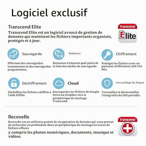 Transcend 2To Disque dur portable StoreJet 25A3, type A, noir