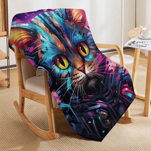 Couverture chat anti-froid en flanelle douce pour canapé - 8
