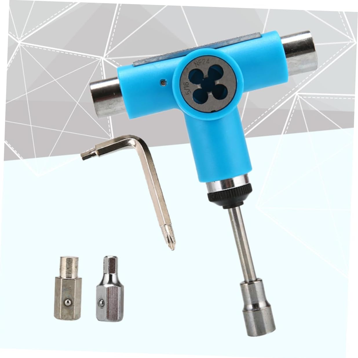 All in One Skate Tool Skate Board All in One Tool Skateboard Tool T-Tool for Skateboard Portable Skate