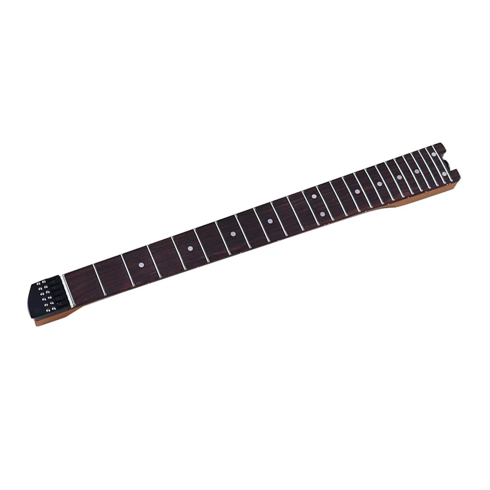 Manico for chitarra elettrica senza testa acero canadese tostato 24 tasti larghezza 5,6 cm tastiera in palissandro for chitarre da viaggio a 6 corde