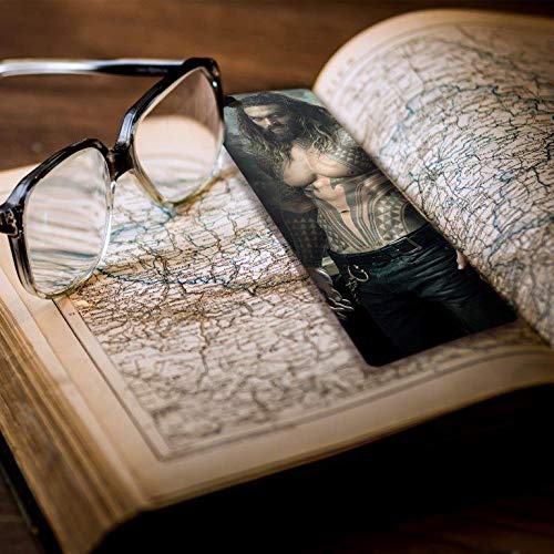 Jason Momoa Aquaman – Justice League Movie – Glossy Tassel Bookmark For Gifting Collecting #TOP1