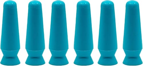 DMV Scleral Cup Lens Inserter Pack de 6, herramienta de inserción de contactos sin ventilación para lentes esclerales, lentes de contacto duras y