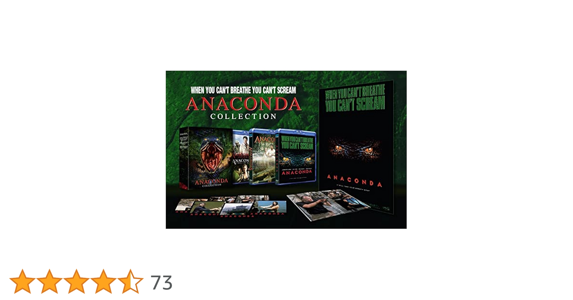 アナコンダ Blu-ray lok26k6 Anaconda 1-4 [Region Free] [Blu-ray]: Amazon.ca: Movies & TV