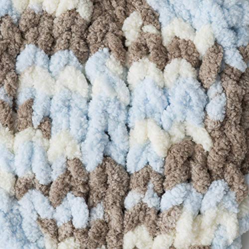 Image of Bernat Baby Blanket Yarn, 3.5oz, Super Bulky 6 Gauge - Little Cosmos - Single Ball Machine Wash & Dry
