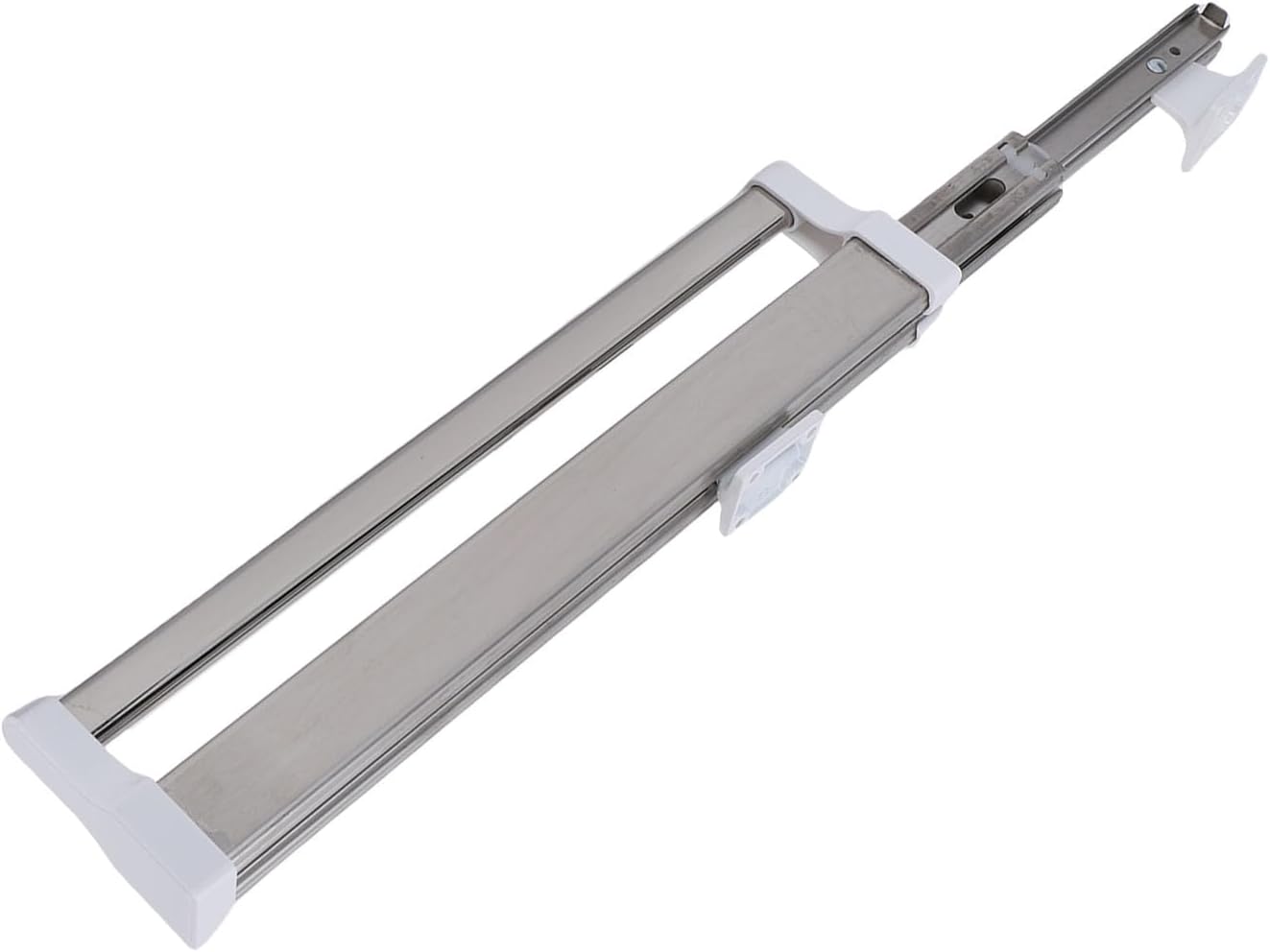 ASHATA Pull Out Closet Valet Rod, Adjustable Sliding Heavy Duty Steel Top Mounted Clothes Storage Hanger Rail, 35cm/13.7in, for Suits Dresses Pants Coats Wardrobe Storage (35cm)