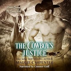 Diseño de la portada del título The Cowboy's Justice