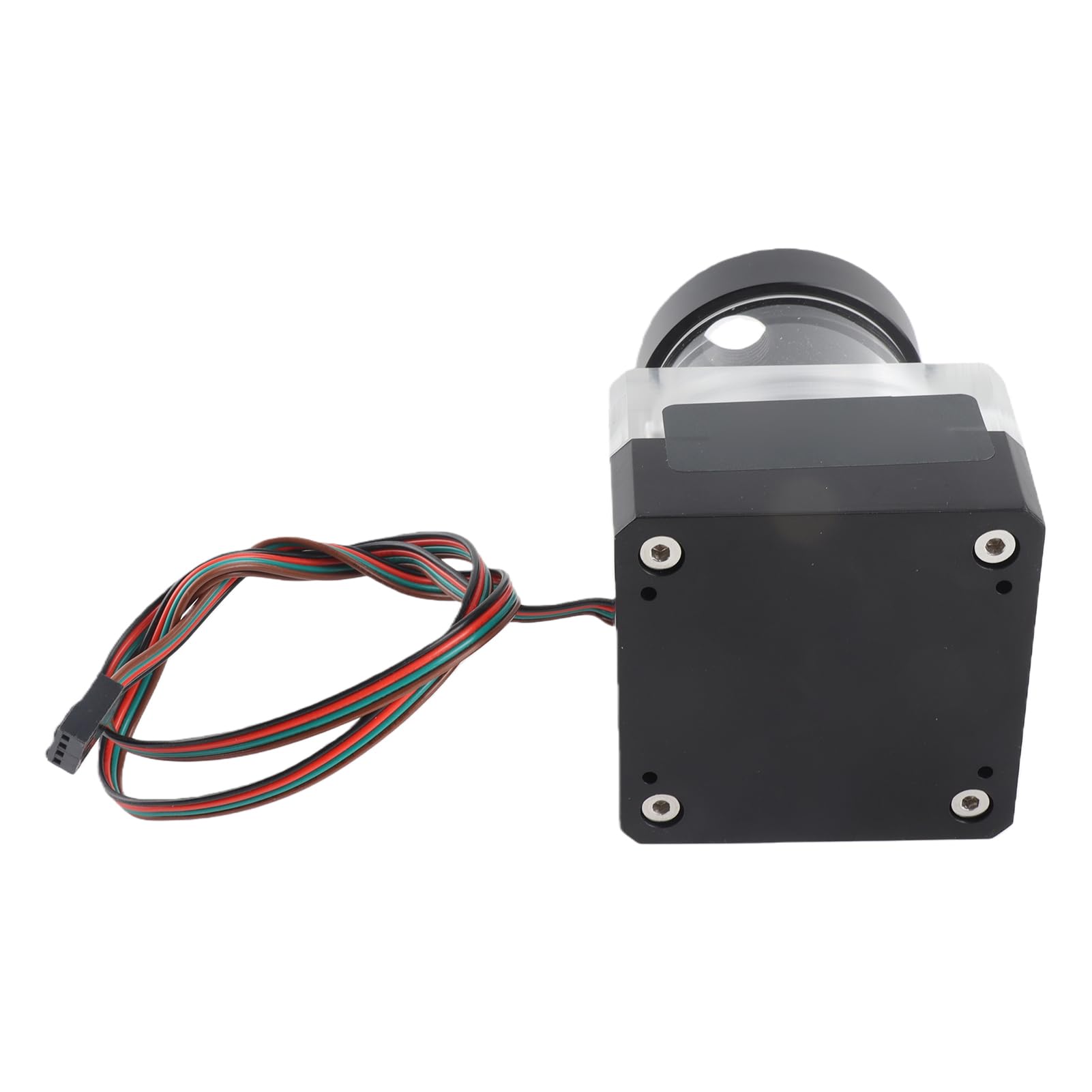 Bewinner Serbatoio Pompa Acqua Raffreddamento 550 L/h 10 W 12 V, Testa Pompa da 3,5 M Filettatura G1/4 Serbatoio Acqua Computer per di Raffreddamento a Liquido CPU, PC con Protezione IP54
