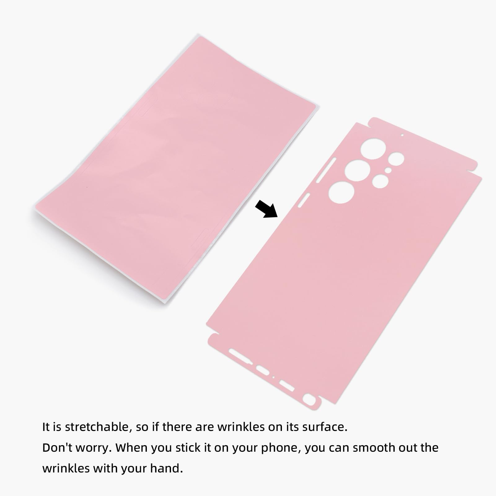 Amazon.com: iPeySym Pink Color Protective Skin Stickers Compatible