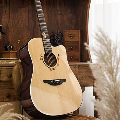 Board Guitar Acoustic Guitar Beginner Student Men and Women Novice Entry 41 Inch Single Board Folk Guitar Electric Box… - Les Beatles, Paul McCartney, John Lennon, RIngo Starr, George Harrison Board Guitar Acoustic Guitar Beginner Student Men and Women Novice Entry 41 Inch Single Board Folk Guitar Electric Box… – Image 3