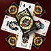 Bicycle Guns N' Roses Playing Cards, Features Iconic Guns N' Roses Band Designs, Black and Gold, 1 Deck