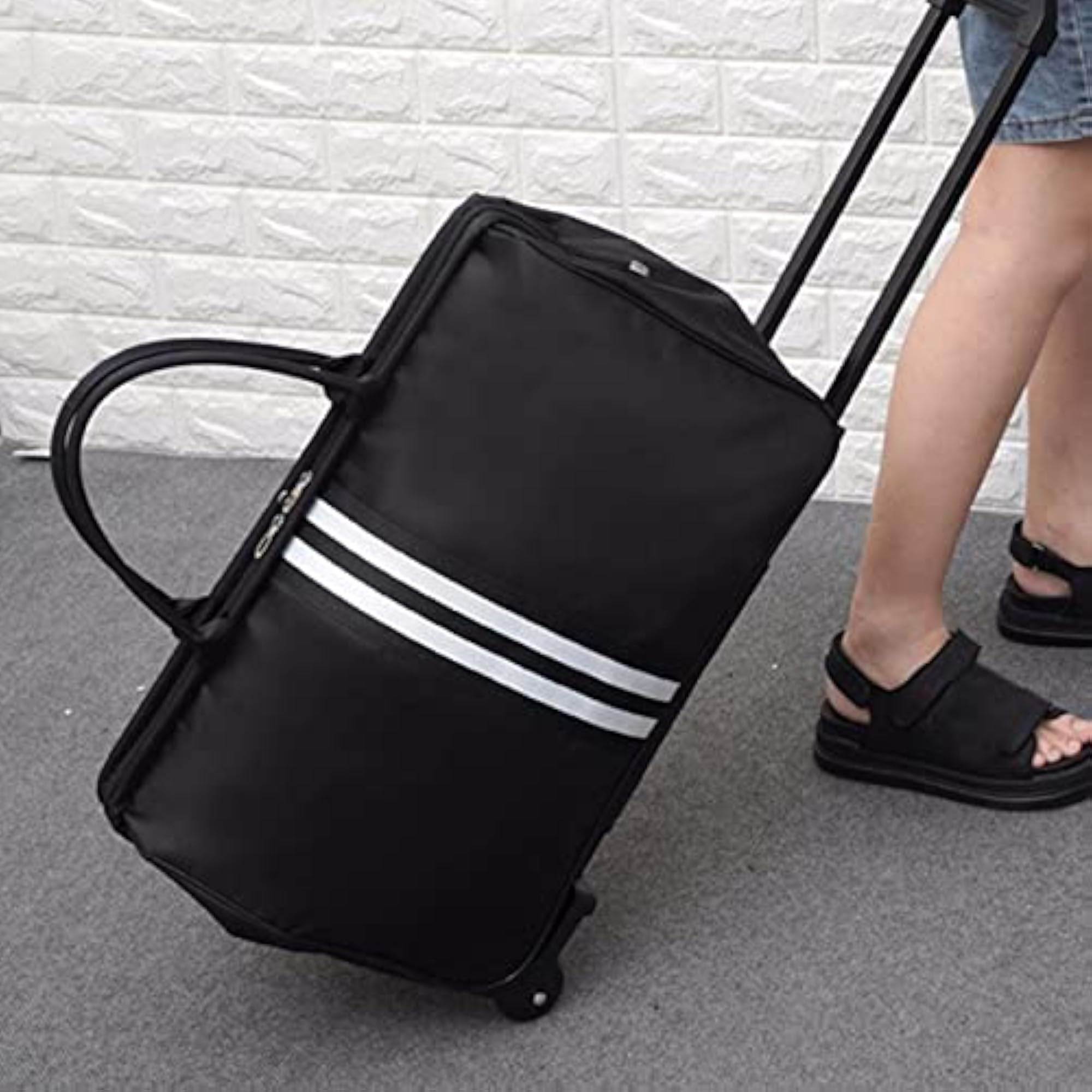 Weekender Bag with 2 Wheel Trolley