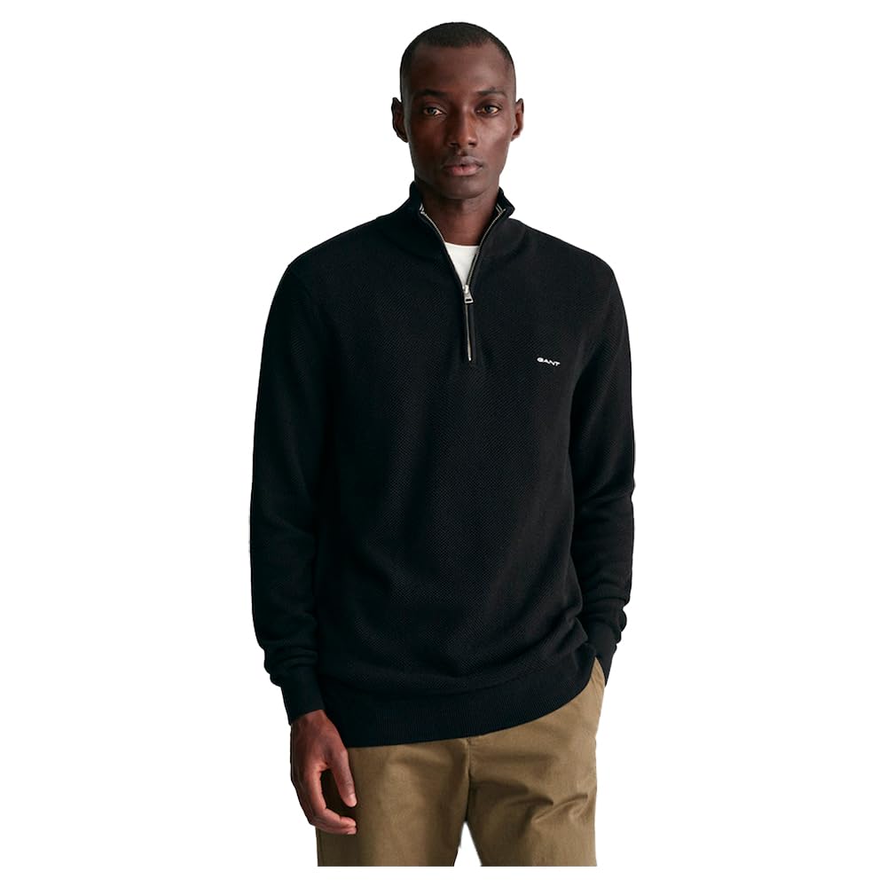 Gant Herren Cotton Pique Halfzip Pullover (1er Pack)