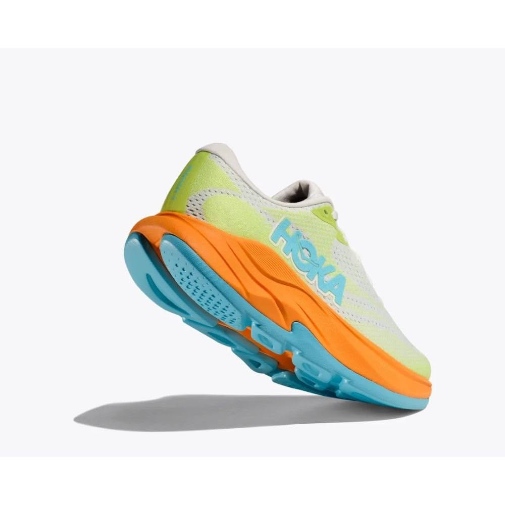 Hoka Rincon 4 running shoes in the Frost/Lettuce colorway size 11 Hoka One One Men main image 3