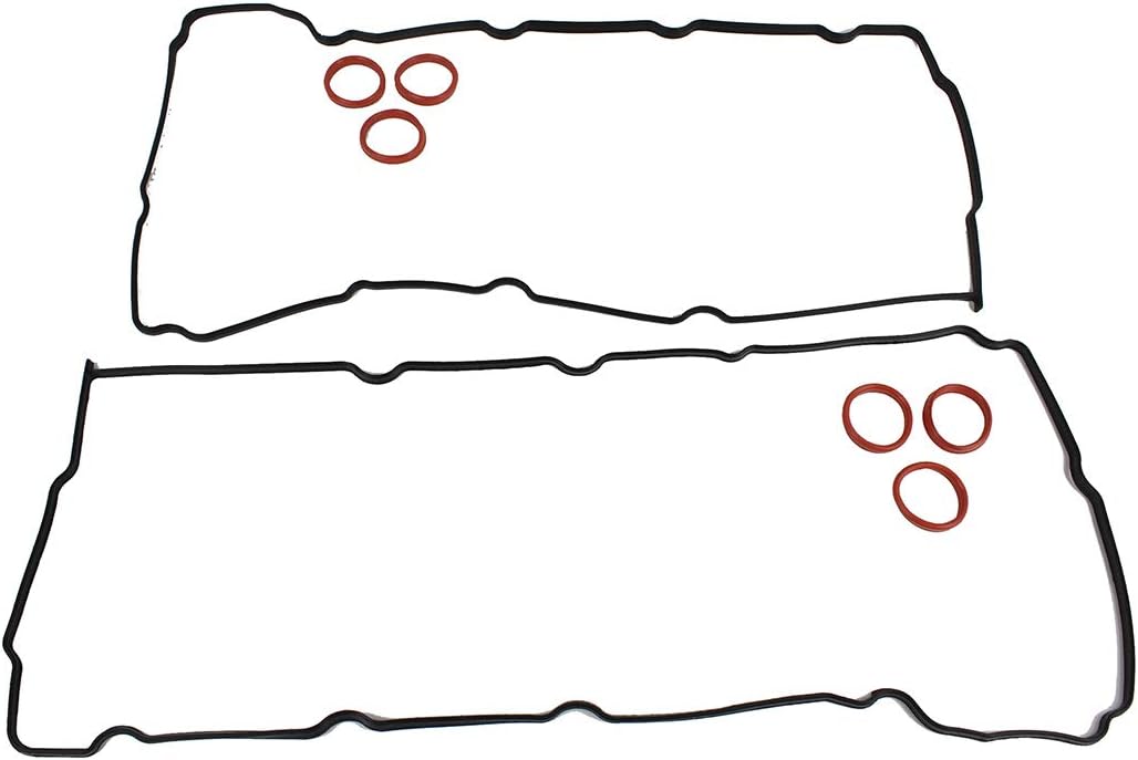 DNJ VC116G Valve Cover Gasket Set for 2001-2010, Chrysler, Dodge, 300, Avenger, Charger, Concorde, Intrepid, Magnum, Sebring, Stratus, 2.7L, V6, DOHC, 24V, 2736cc, 167cid