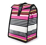 PackIt Freezable Rolltop Lunch Bag, Shauna Stripe