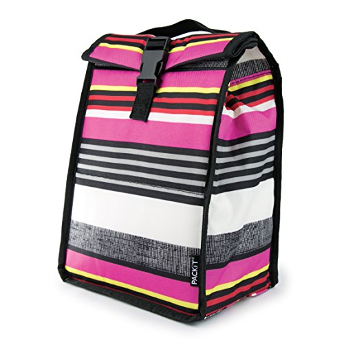 PackIt Freezable Rolltop Lunch Bag, Shauna Stripe