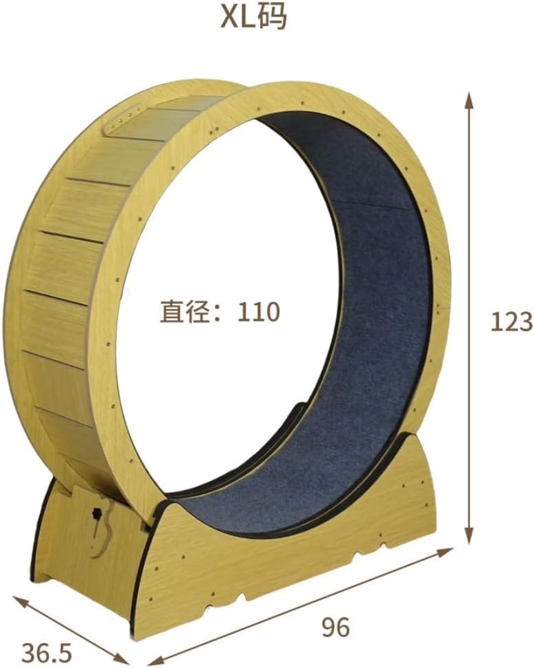 猫回し車 木製猫用ローラートレッドミル ペットスポーツトレッドミル