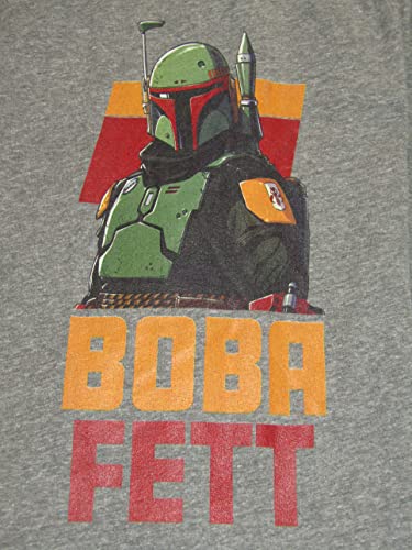 Boba Fett Classic Character Men's Graphite Heather Sleep Pants2
