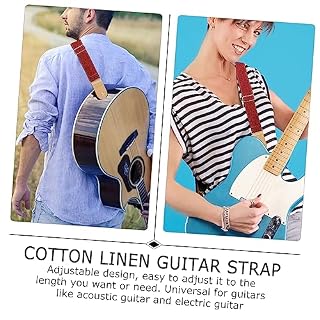 FAVOMOTO Sangle De Guitare Guitare Ceinture Boucle Ukelele Strap Guitare Ceinture Réglable Sangles De Guitare Électrique Cross Body Straps Bracelet De Montre En Cuir Électrique Sangle De - Les Beatles, Paul McCartney, John Lennon, RIngo Starr, George Harrison FAVOMOTO Sangle De Guitare Guitare Ceinture Boucle Ukelele Strap Guitare Ceinture Réglable Sangles De Guitare Électrique Cross Body Straps Bracelet De Montre En Cuir Électrique Sangle De – Image 4