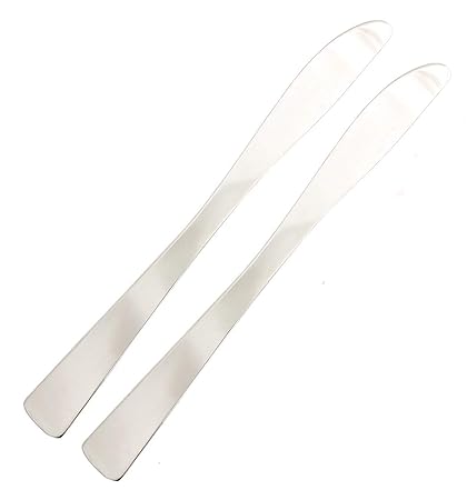 Dishita Creations Stainless Steel Butter Knives And Dinner Knives, 2 Pieces, Silver