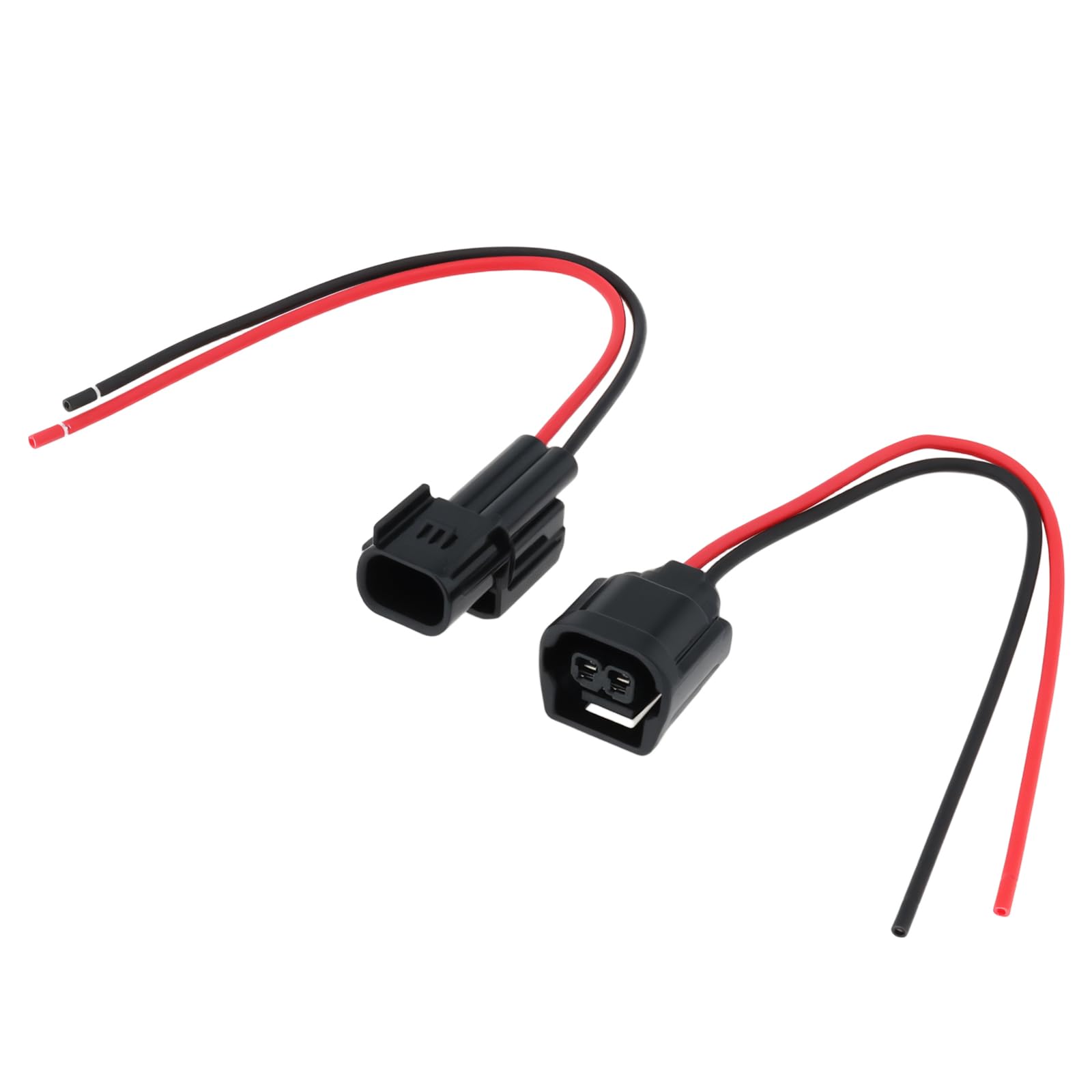 ECSiNG 2 szt. samochodowe światła do jazdy dziennej męskie żeńskie złącze 6189-7408 6181-6851 kompatybilne z Honda kompatybilne z Accord