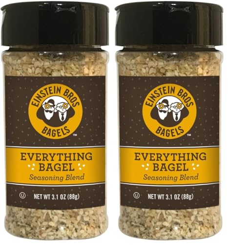 Einstein Bros. Everything Bagel Seasoning, 3.1oz, 2 bottles