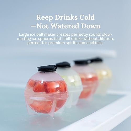 Vista 2 de Prepara Máquina de bolas de hielo, Jumbo, multicolor, juego de 2