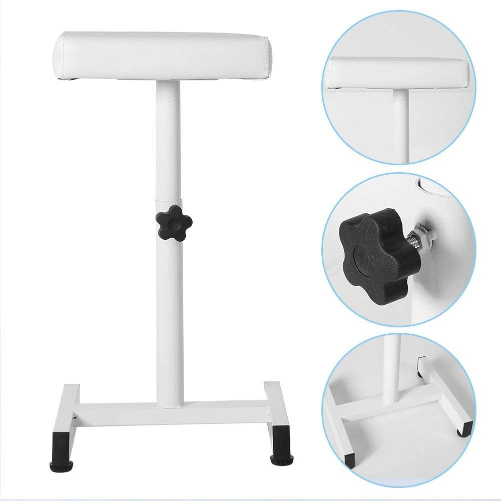 Tabouret de pédicure, tabouret de manucure et pédicure, repose-pieds, hauteur réglable, tabouret réglable pour manucure et pédicure, tatouage, jambes et accoudoirs, chaise support de pédicure
