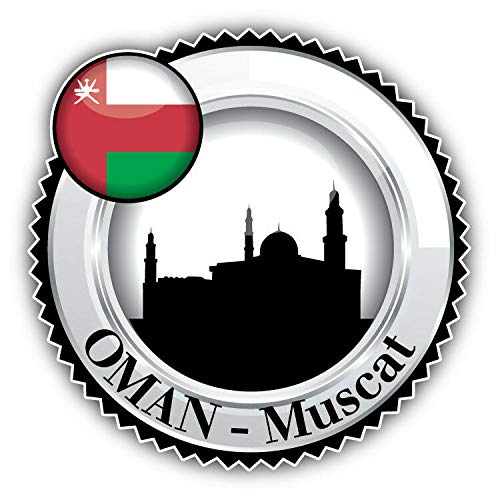 Muscat Oman Flag Badge Round Metal 0.75" Lapel Pin Hat Shirt Pin Tie Tack Pinback2