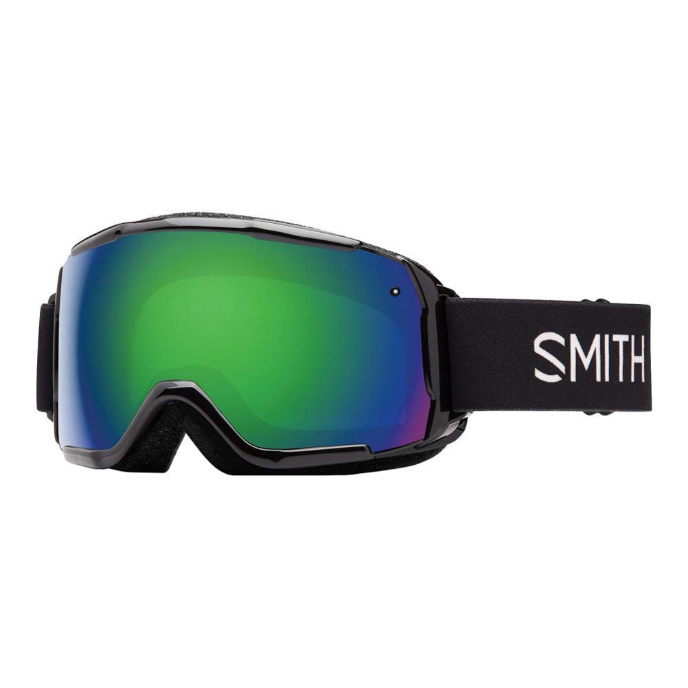 Amazon.co.jp: SMITH グロム スノーゴーグル ブラック/グリーン Sol-X