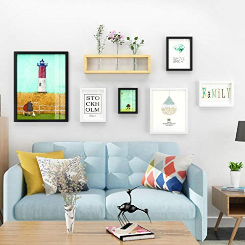 laoga Marco De Fotos Moderno Simple Foto Pared Restaurante Porche Marco De Fotos IKEA Foto Pared Hidropónico Estante De Flores Creativo Decoración De La Pared A